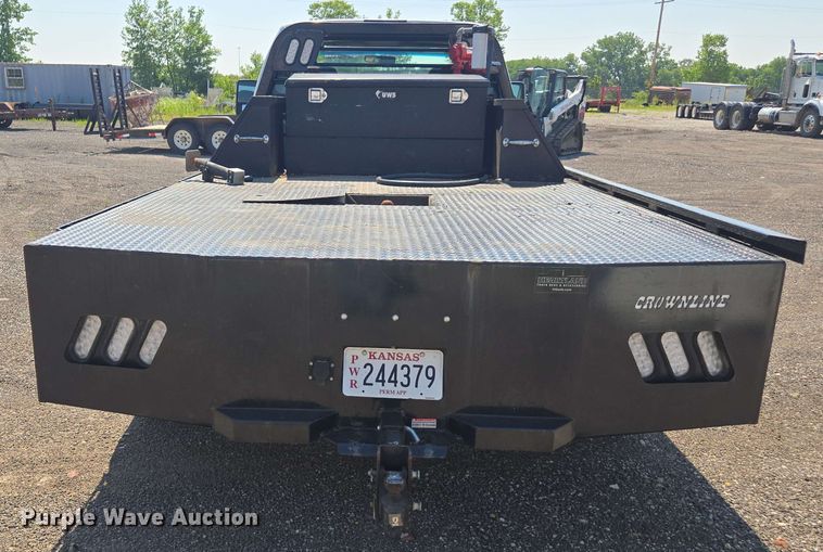 image for item DU7775 2008 Ford F550 flatbed truck