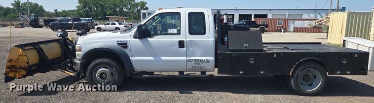 image for item DU7775 2008 Ford F550 flatbed truck