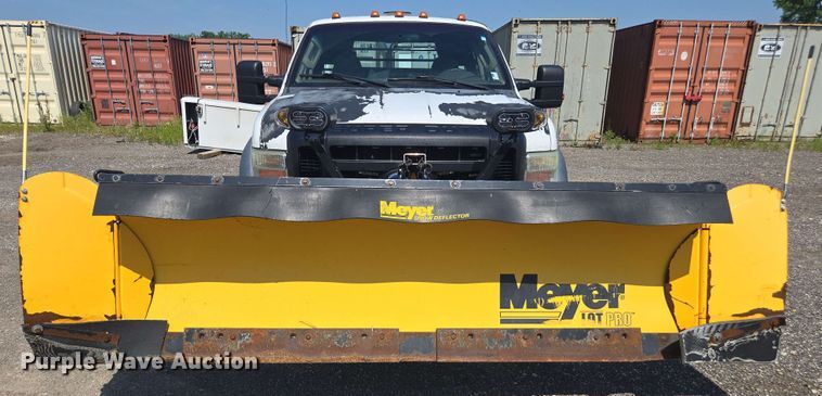 image for item DU7775 2008 Ford F550 flatbed truck