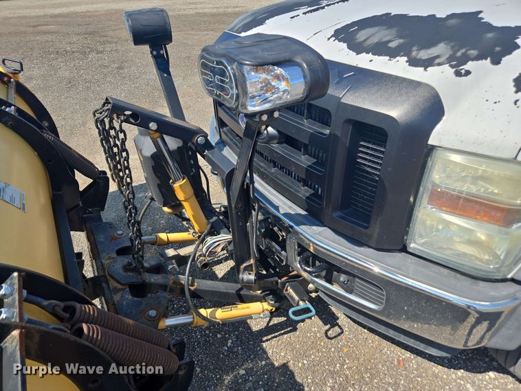 image for item DU7775 2008 Ford F550 flatbed truck