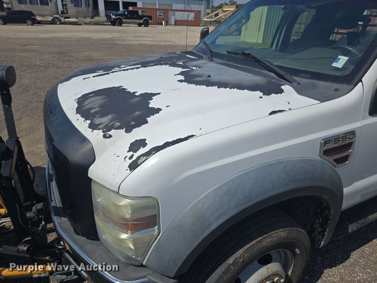 image for item DU7775 2008 Ford F550 flatbed truck