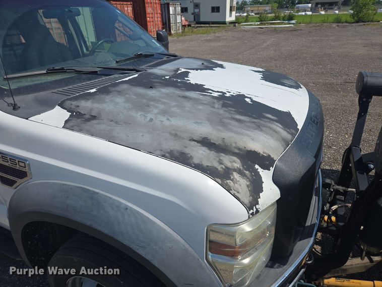 image for item DU7775 2008 Ford F550 flatbed truck