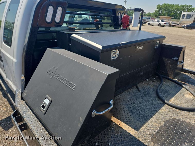 image for item DU7775 2008 Ford F550 flatbed truck