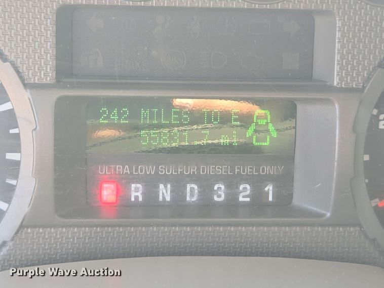 image for item DU7775 2008 Ford F550 flatbed truck