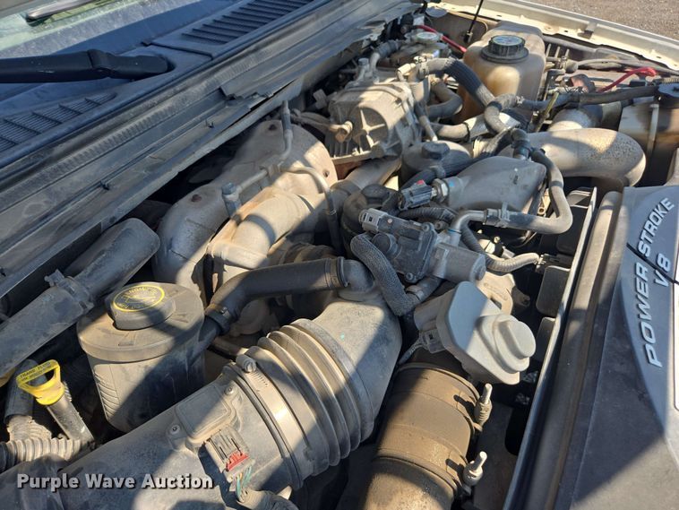 image for item DU7775 2008 Ford F550 flatbed truck