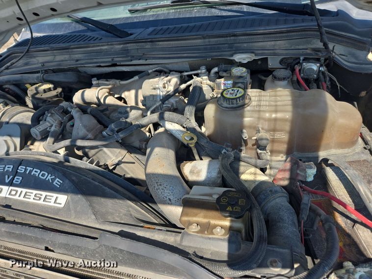 image for item DU7775 2008 Ford F550 flatbed truck