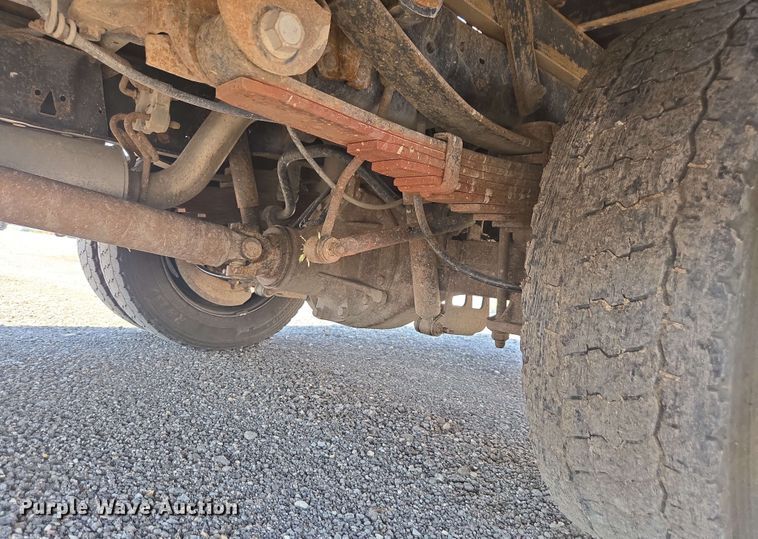 image for item DU7775 2008 Ford F550 flatbed truck