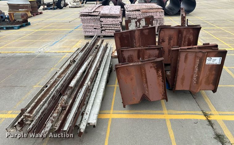 image for item DU7892 (2) pallets of concrete stamps