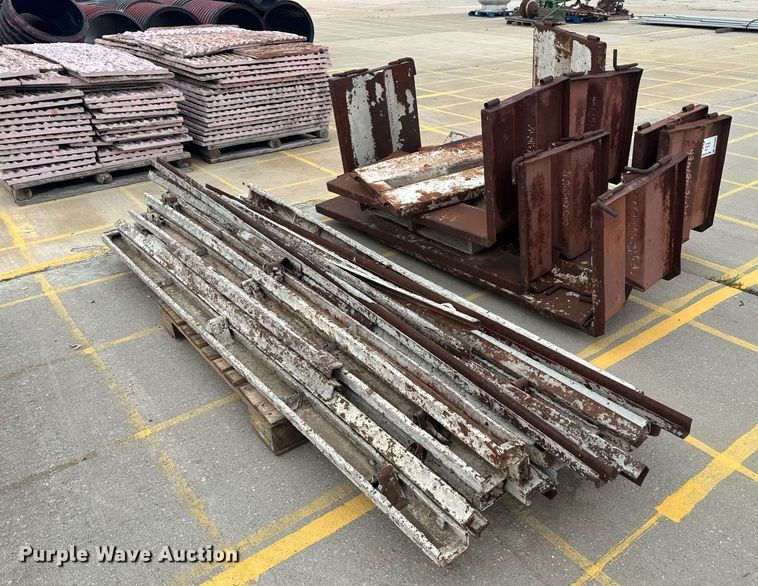 image for item DU7892 (2) pallets of concrete stamps