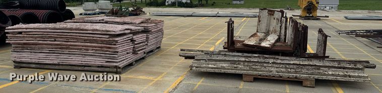 image for item DU7892 (2) pallets of concrete stamps