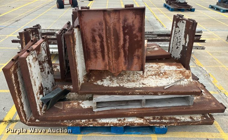 image for item DU7892 (2) pallets of concrete stamps