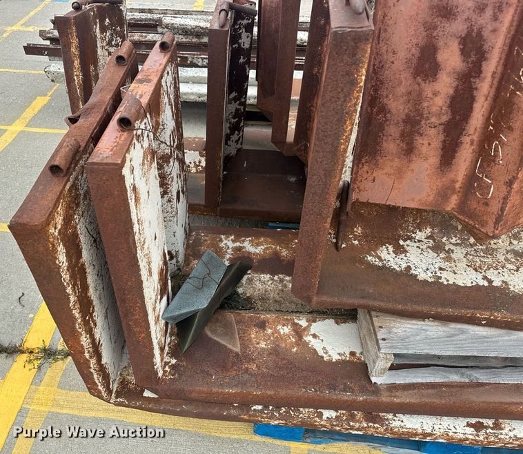 image for item DU7892 (2) pallets of concrete stamps