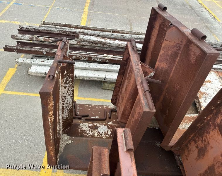 image for item DU7892 (2) pallets of concrete stamps