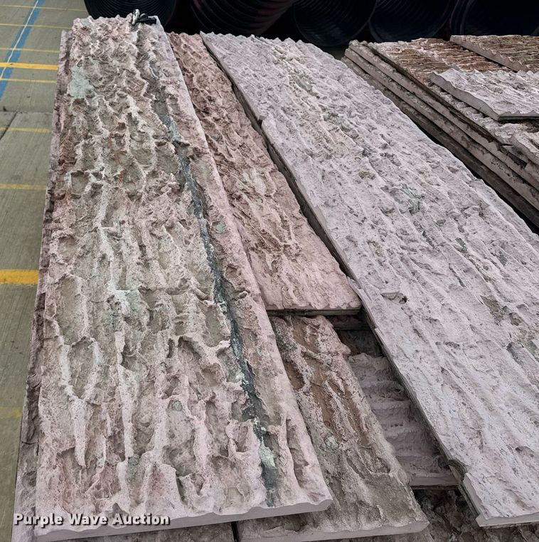 image for item DU7892 (2) pallets of concrete stamps