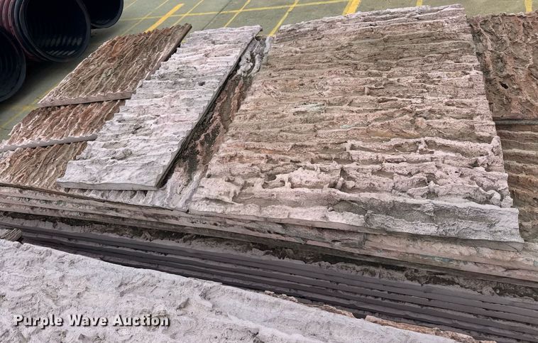 image for item DU7892 (2) pallets of concrete stamps