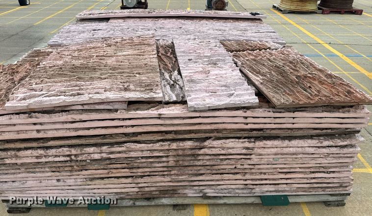 image for item DU7892 (2) pallets of concrete stamps