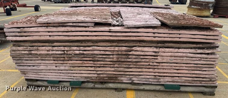 image for item DU7892 (2) pallets of concrete stamps