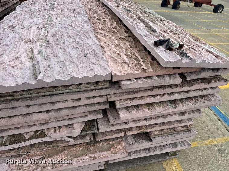 image for item DU7892 (2) pallets of concrete stamps