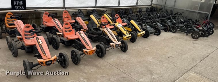 image for item DU7908 Approximately 26 pedal cars