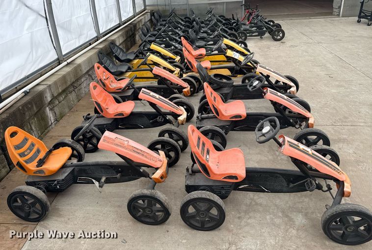 image for item DU7908 Approximately 26 pedal cars