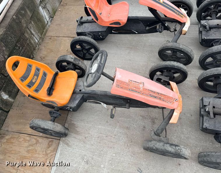 image for item DU7908 Approximately 26 pedal cars
