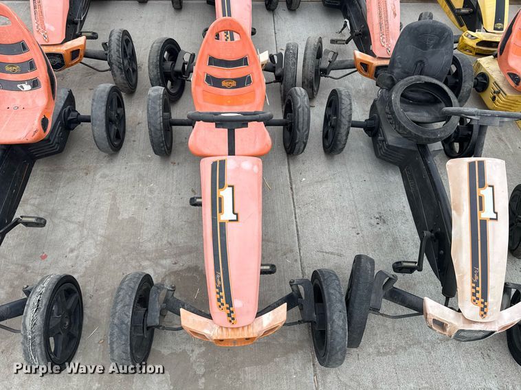 image for item DU7908 Approximately 26 pedal cars