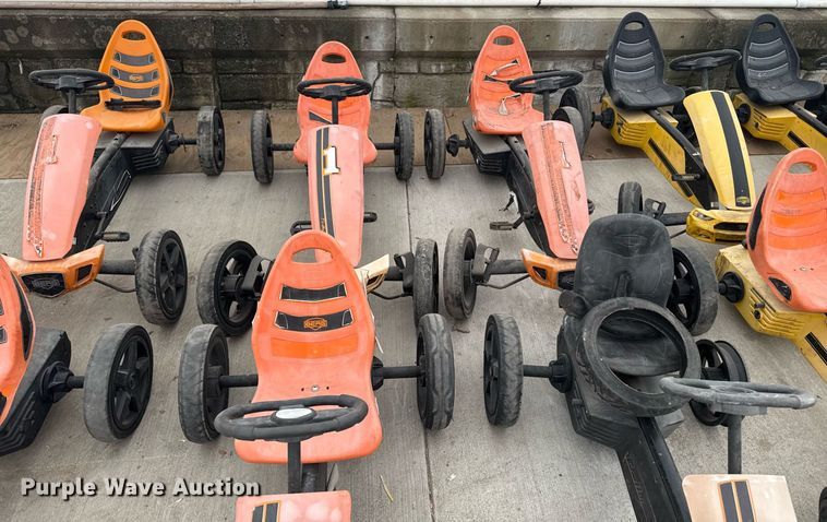 image for item DU7908 Approximately 26 pedal cars