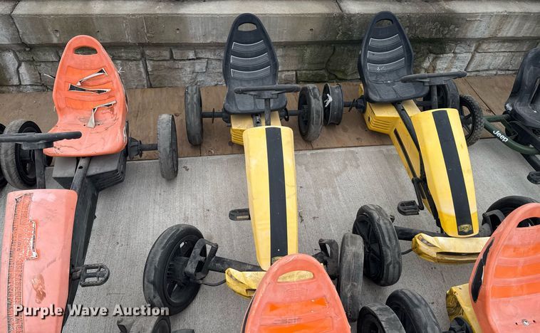 image for item DU7908 Approximately 26 pedal cars