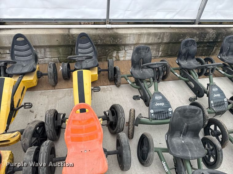 image for item DU7908 Approximately 26 pedal cars