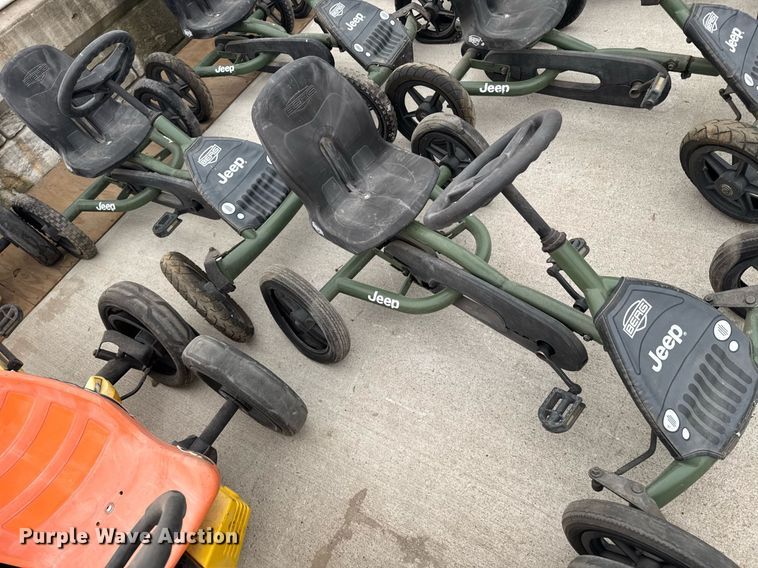 image for item DU7908 Approximately 26 pedal cars
