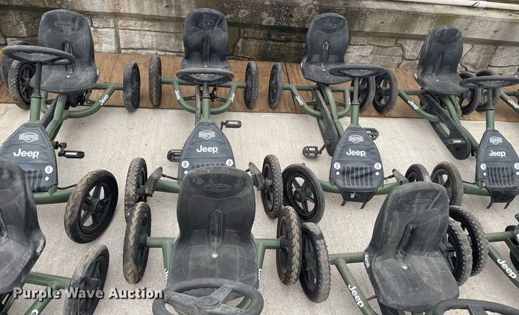image for item DU7908 Approximately 26 pedal cars