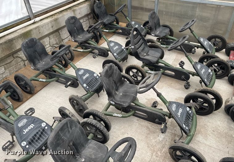 image for item DU7908 Approximately 26 pedal cars