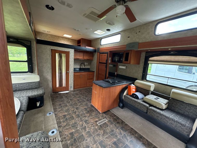 image for item DU9763 2009 Keystone Fuzion FZ363 toy hauler camper