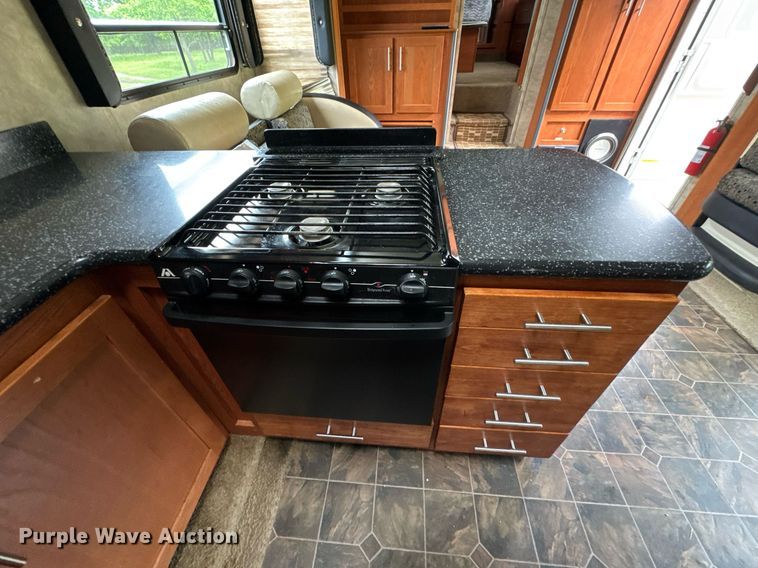 image for item DU9763 2009 Keystone Fuzion FZ363 toy hauler camper