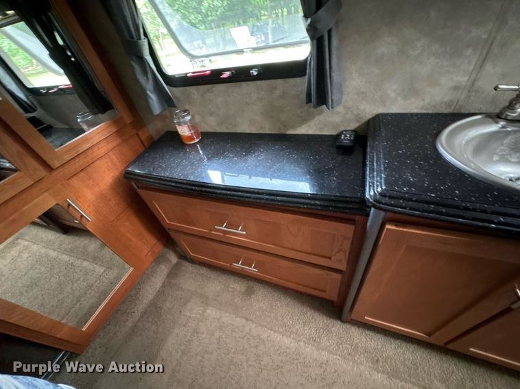 image for item DU9763 2009 Keystone Fuzion FZ363 toy hauler camper