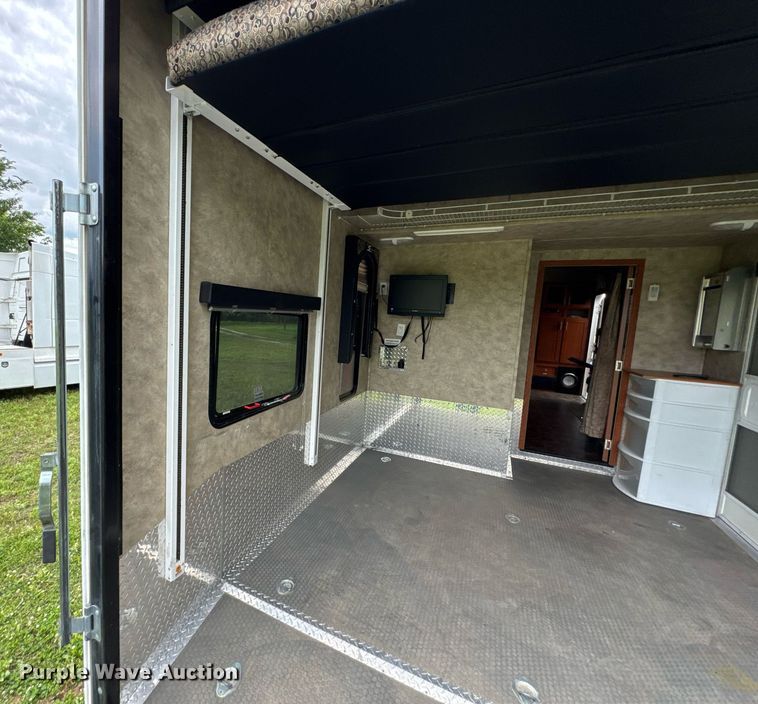 image for item DU9763 2009 Keystone Fuzion FZ363 toy hauler camper