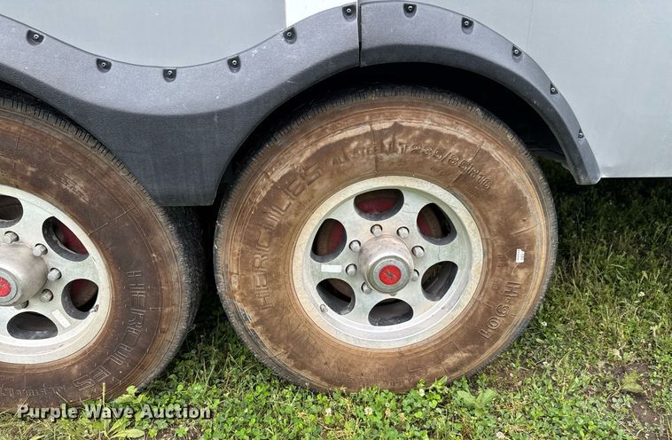 image for item DU9763 2009 Keystone Fuzion FZ363 toy hauler camper