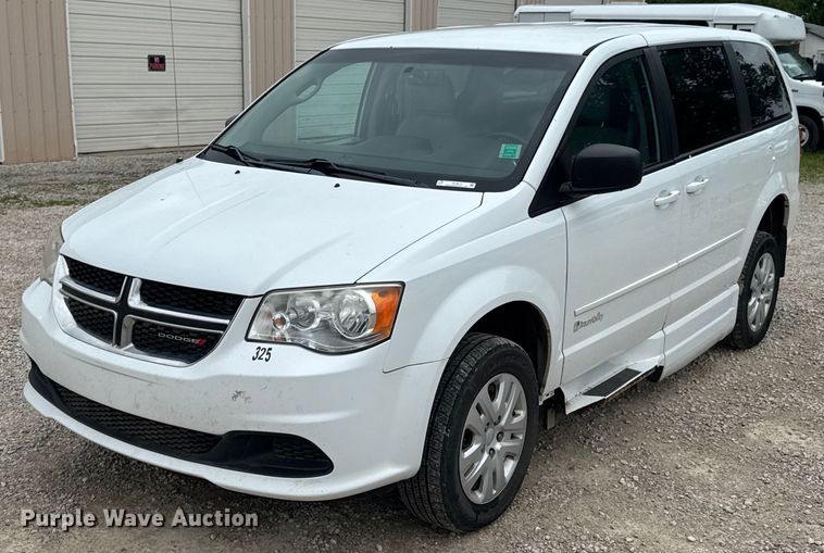 image for item DU9815 2015 Dodge Grand Caravan handicap accessible van