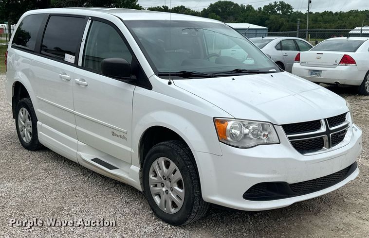 image for item DU9815 2015 Dodge Grand Caravan handicap accessible van