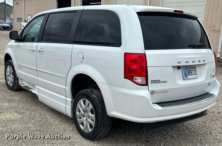 image for item DU9815 2015 Dodge Grand Caravan handicap accessible van