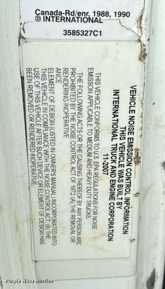 image for item DU9823 2008 International 4400 utility / service truck