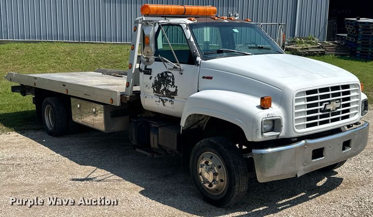 image for item DU9851 1999 GMC C6500 rollback truck