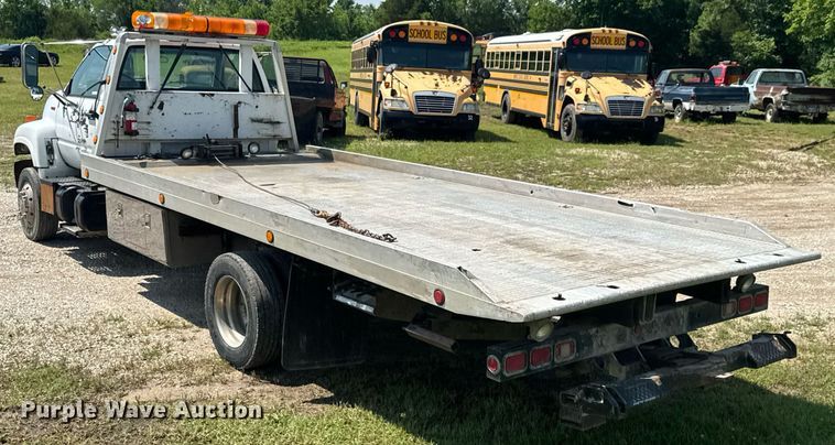 image for item DU9851 1999 GMC C6500 rollback truck