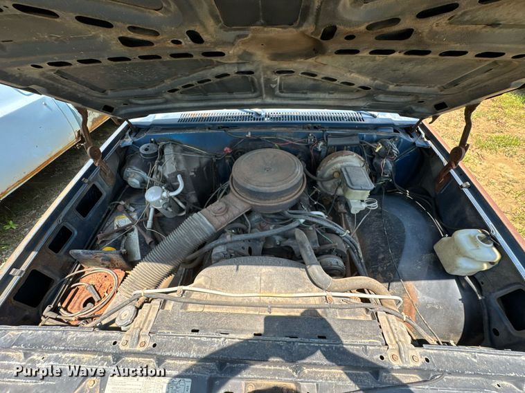 image for item DU9852 1981 Chevrolet K10 pickup truck