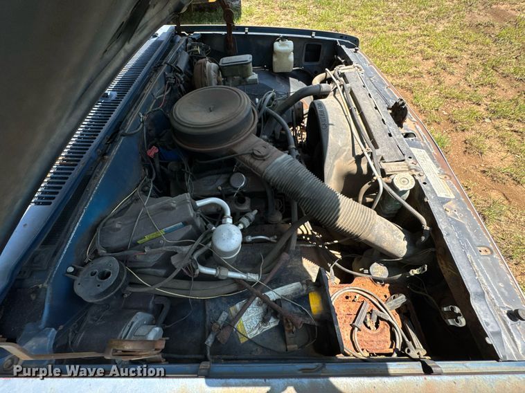 image for item DU9852 1981 Chevrolet K10 pickup truck