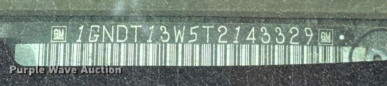 image for item DU9879 1996 Chevrolet Blazer SUV