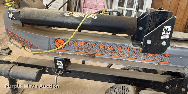 image for item DU9917 Dirty Hand Tools log splitter