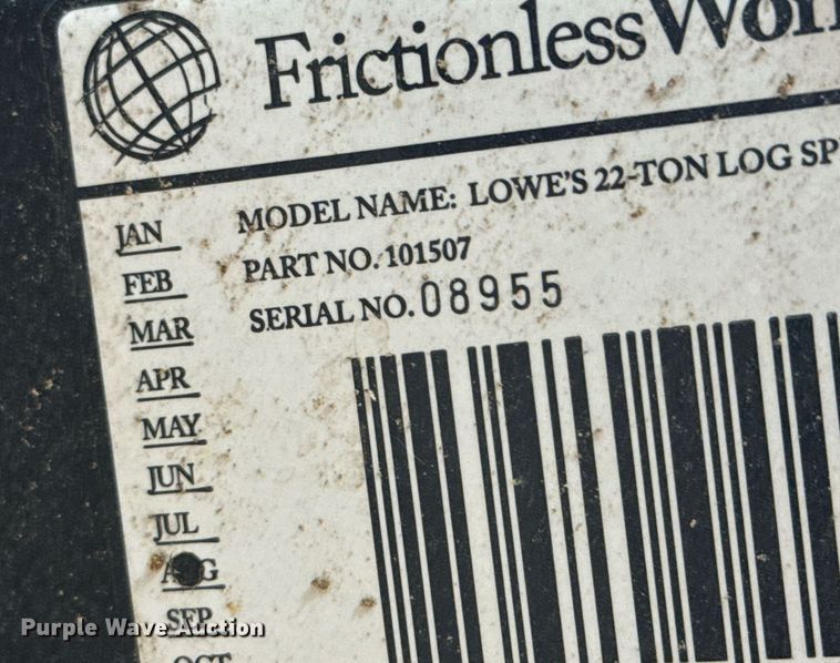 image for item DU9917 Dirty Hand Tools log splitter