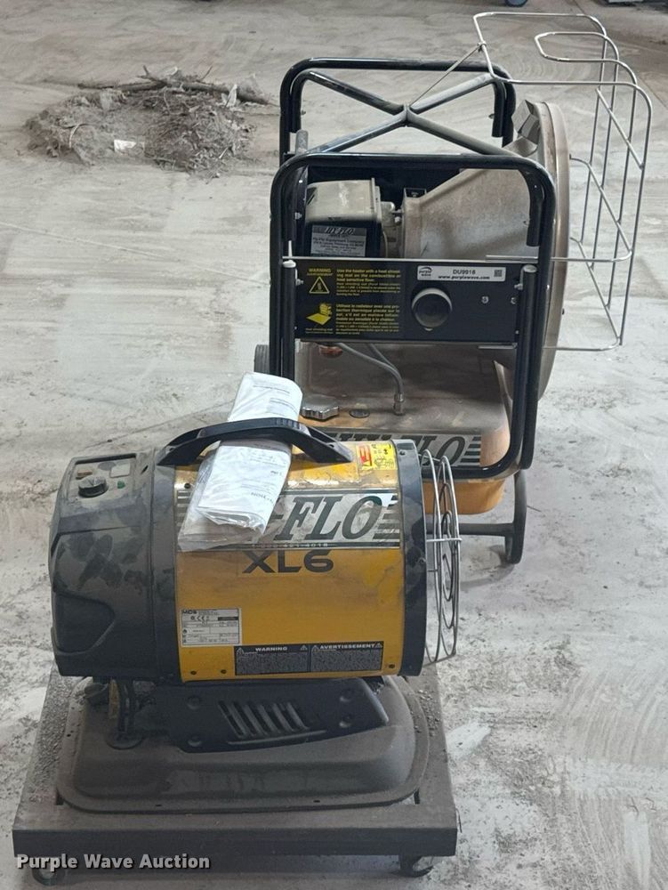 image for item DU9918 (2) Hy-Flo shop heaters