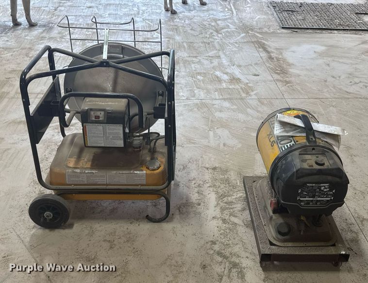 image for item DU9918 (2) Hy-Flo shop heaters